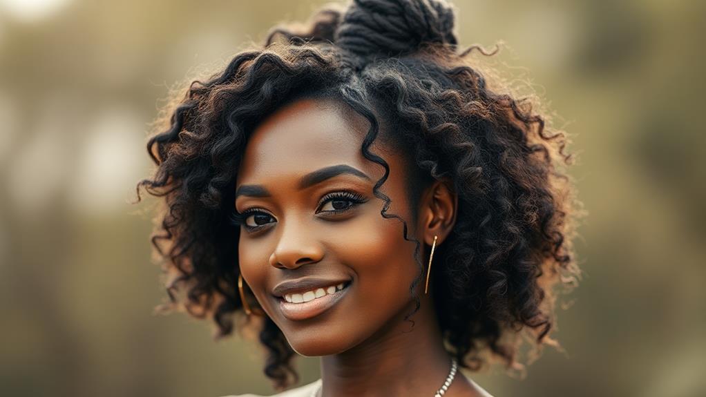 casual textured hairstyle look