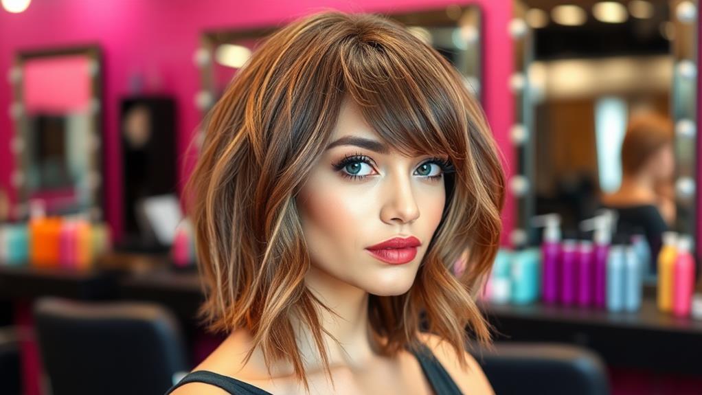 chic shoulder length haircut