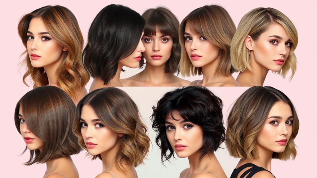 flattering haircuts for heart shaped faces