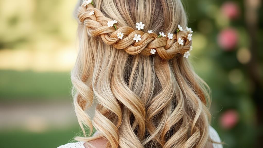 half up hairstyle trend