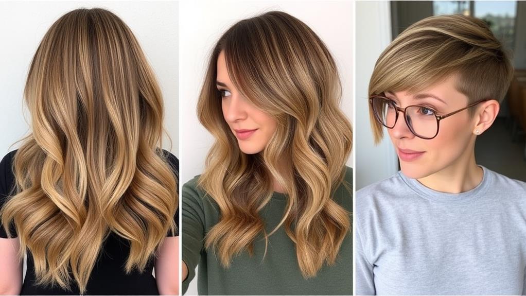 versatile caramel balayage styles